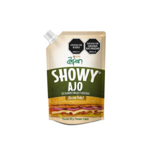 Salsa de ajo showy